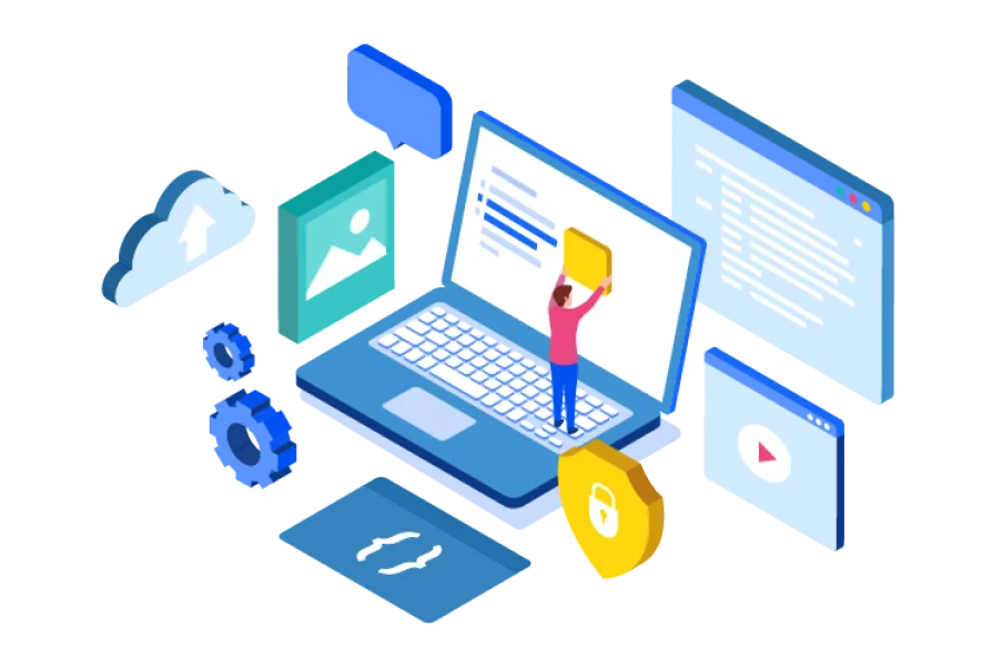 about us vector banner